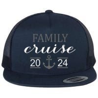 Family Cruise 2024 Family Vacation Matching for Cruise 2024 Flat Bill Trucker Hat