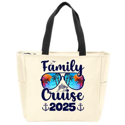 Family Cruise 2025 Family Vacation Matching Family Group Zip Tote Bag
