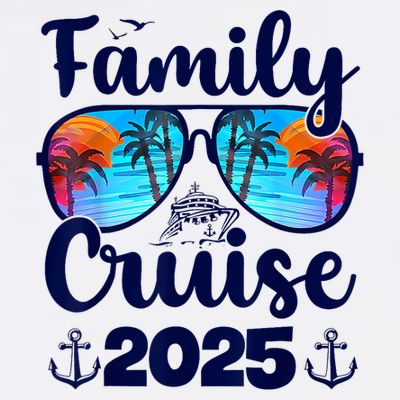 Family Cruise 2025 Family Vacation Matching Family Group T-Shirt