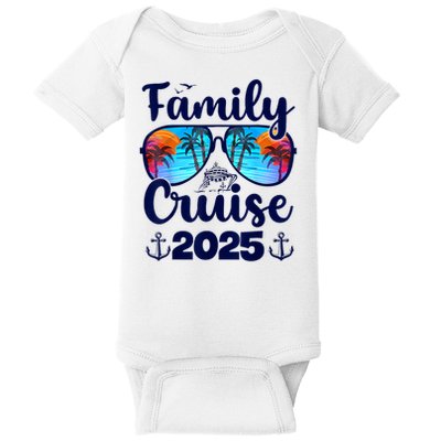 Family Cruise 2025 Family Vacation Matching Family Group Baby Bodysuit