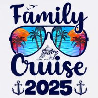Family Cruise 2025 Family Vacation Matching Family Group Tank Top
