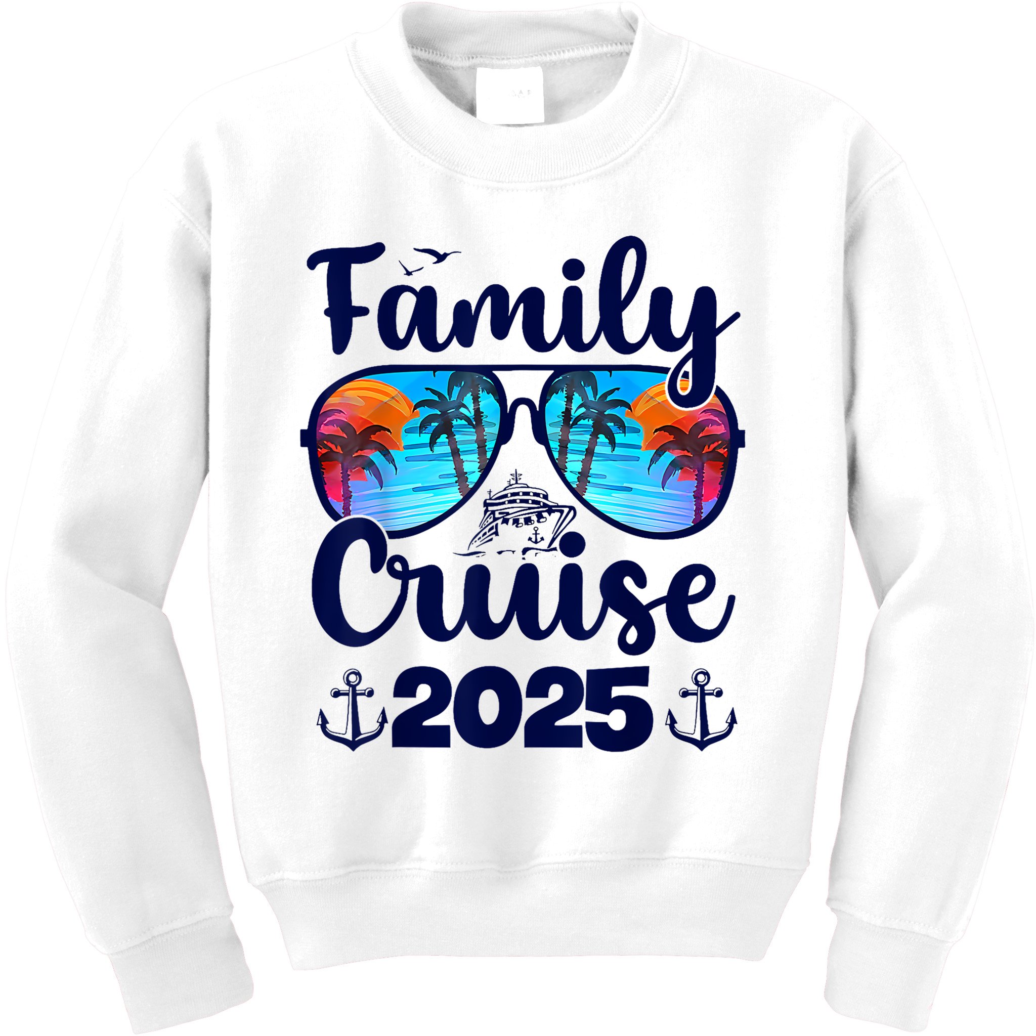 Family Cruise 2025 Family Vacation Matching Family Group Kids Sweatshirt