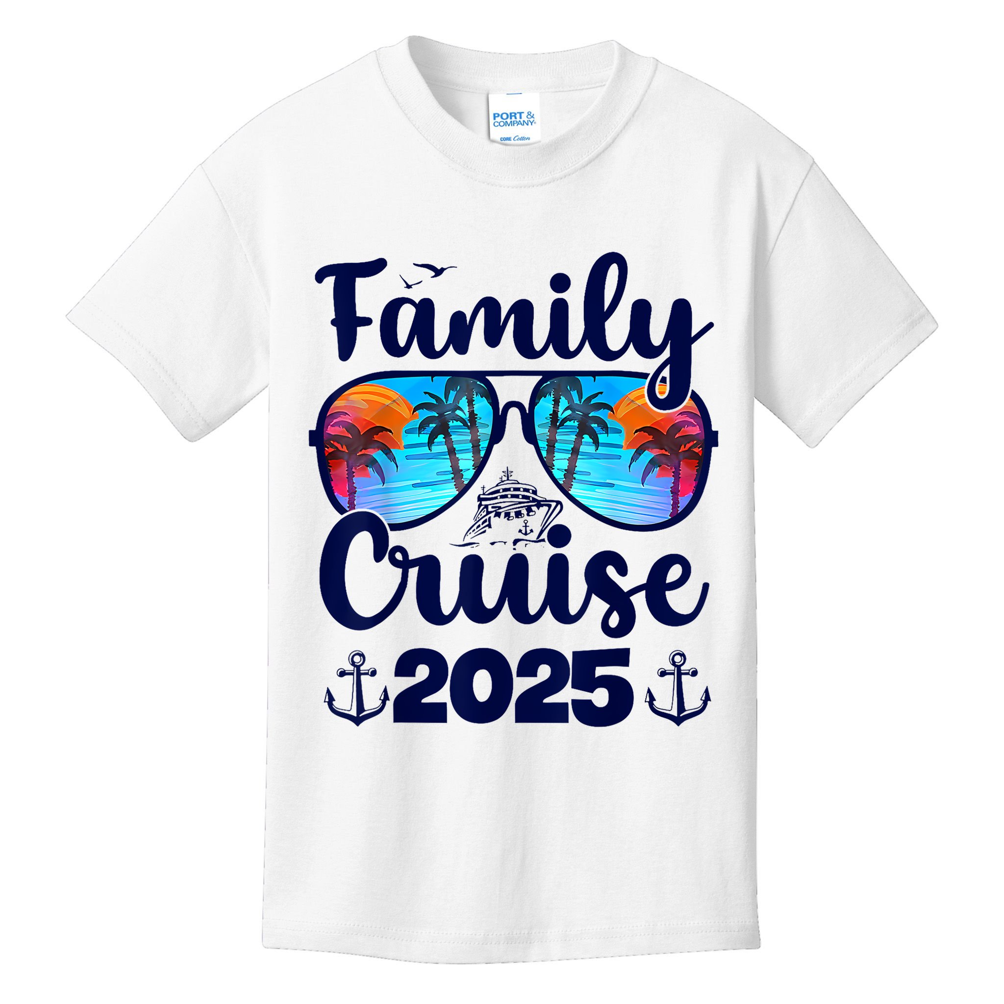 Family Cruise 2025 Family Vacation Matching Family Group Kids T-Shirt