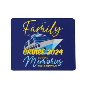 Family Cruise 2024 Sailing Cruising Vacation 2024 Mousepad