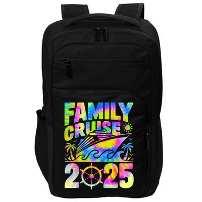 Family Cruise 2025 Matching Vacation 2025 Family Cruise Impact Tech Backpack