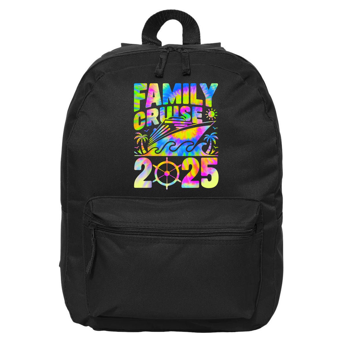 Family Cruise 2025 Matching Vacation 2025 Family Cruise 16 in Basic Backpack