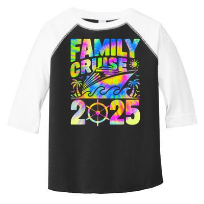 Family Cruise 2025 Matching Vacation 2025 Family Cruise Toddler Fine Jersey T-Shirt