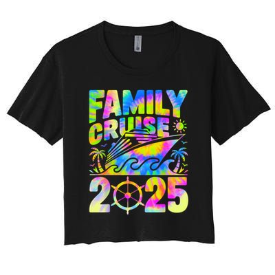 Family Cruise 2025 Matching Vacation 2025 Family Cruise Crop Top