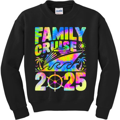 Family Cruise 2025 Matching Vacation 2025 Family Cruise Kids Sweatshirt
