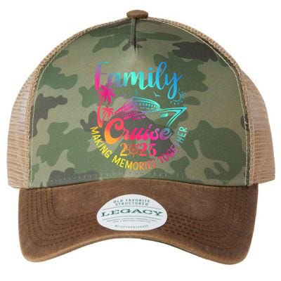 Family Cruise 2025 Summer Vacation Matching Family Cruise  Legacy Tie Dye Trucker Hat