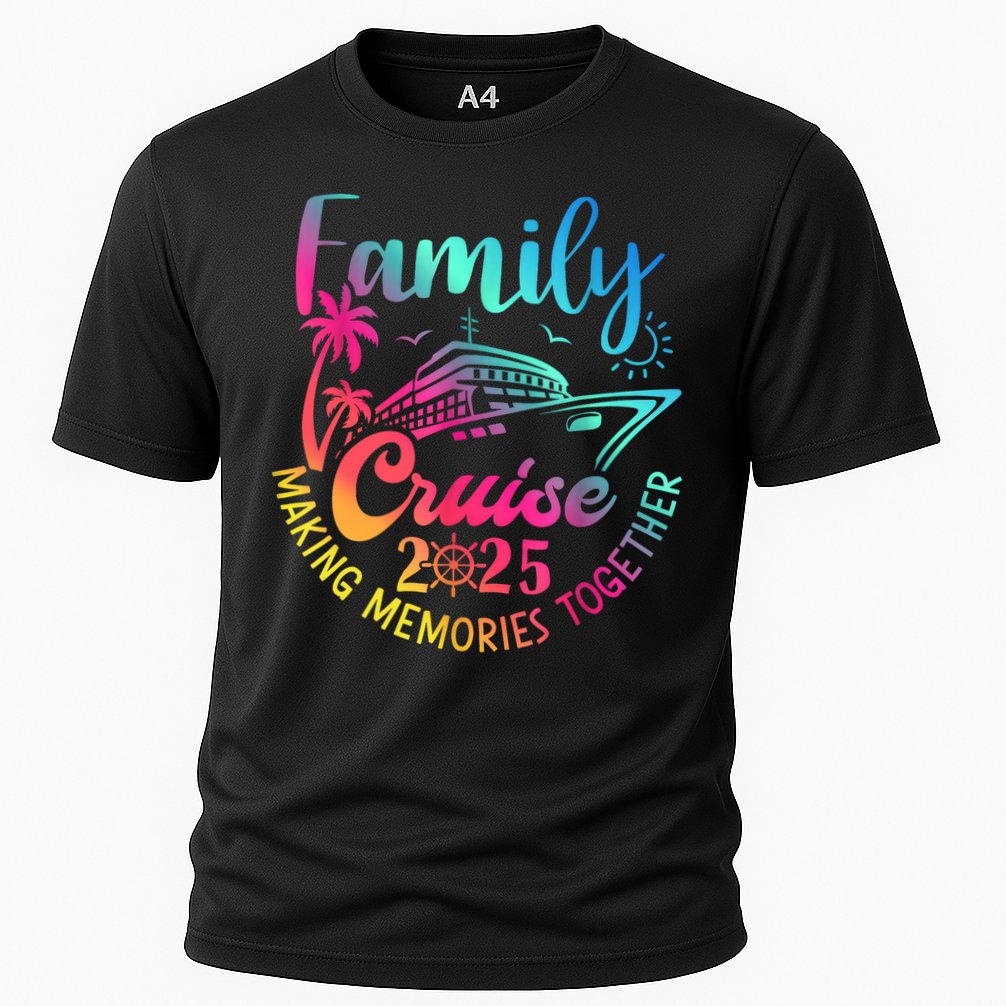 Family Cruise 2025 Summer Vacation Matching Family Cruise  Cooling Performance Crew T-Shirt