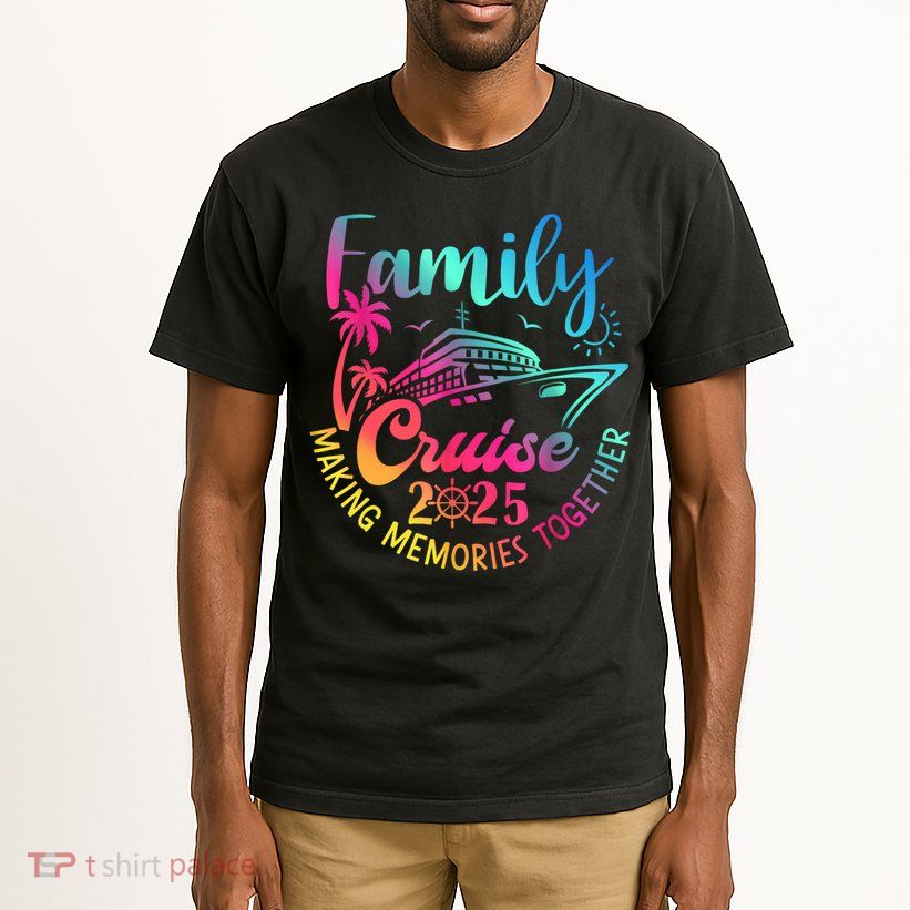 Family Cruise 2025 Summer Vacation Matching Family Cruise  Tall T-Shirt