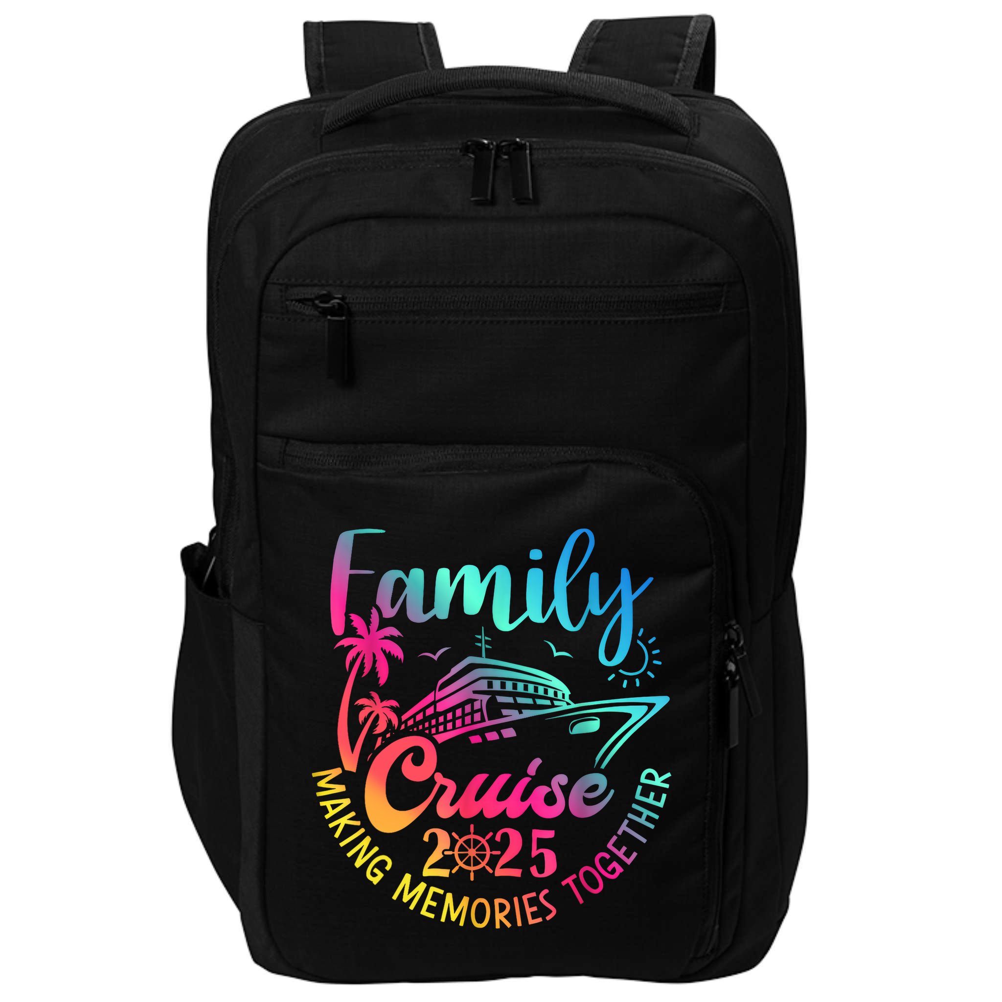 Family Cruise 2025 Summer Vacation Matching Family Cruise  Impact Tech Backpack