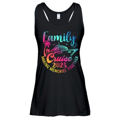 Family Cruise 2025 Summer Vacation Matching Family Cruise  Ladies Essential Flowy Tank