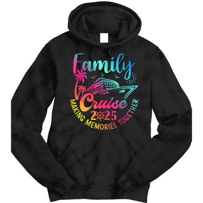 Family Cruise 2025 Summer Vacation Matching Family Cruise  Tie Dye Hoodie