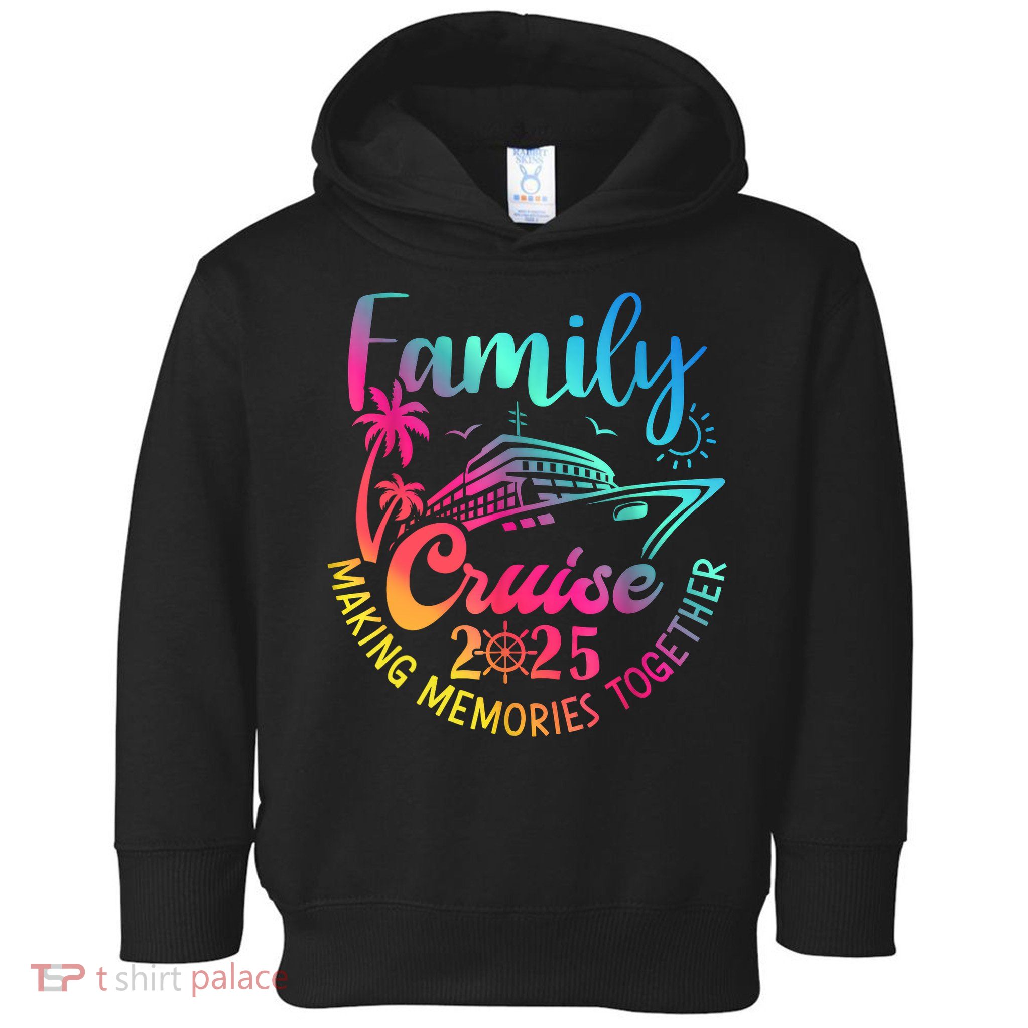 Family Cruise 2025 Summer Vacation Matching Family Cruise  Toddler Hoodie
