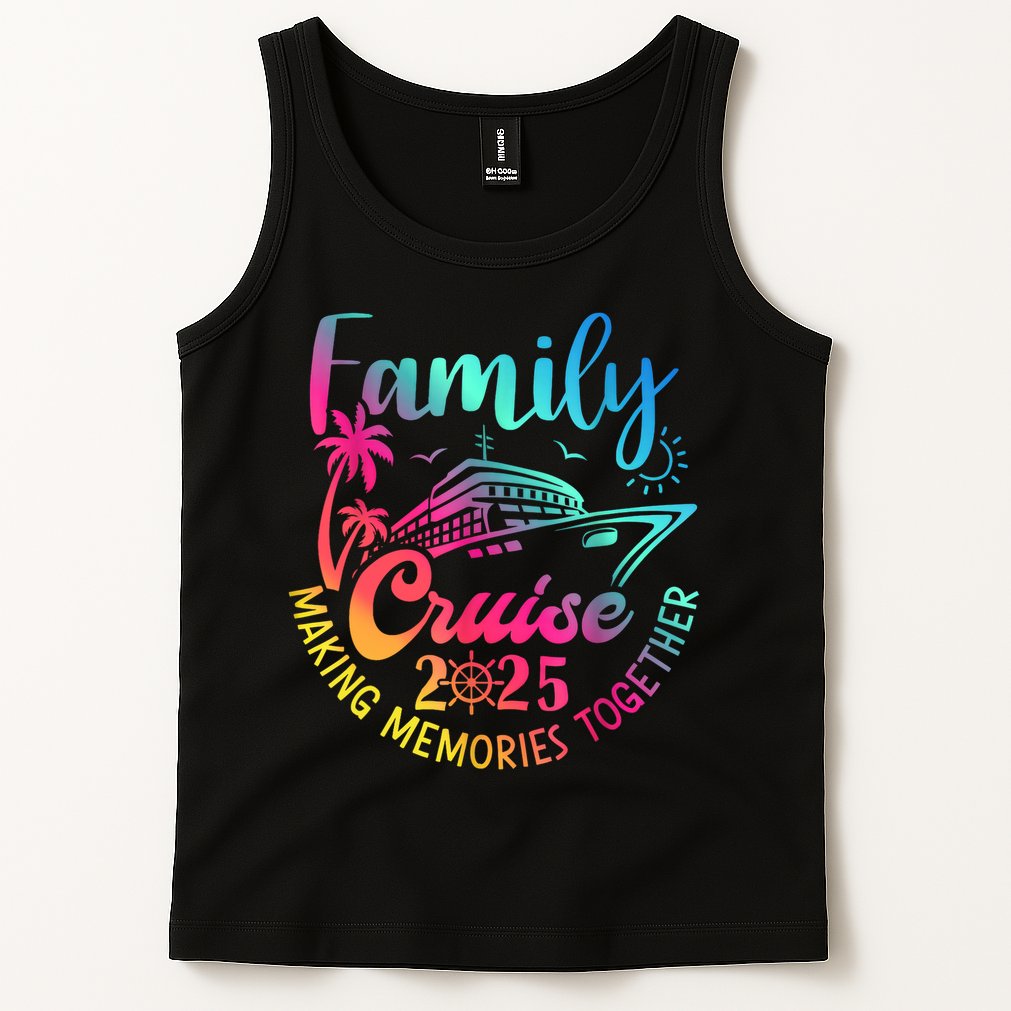 Family Cruise 2025 Summer Vacation Matching Family Cruise  Tank Top