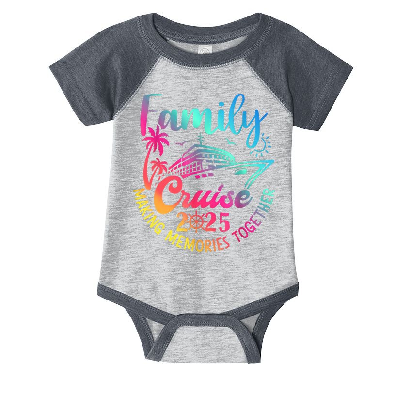 Family Cruise 2025 Summer Vacation Matching Family Cruise  Infant Baby Jersey Bodysuit