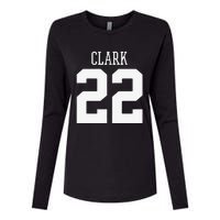 Funny Clark 22 Iowa Basketball Gift Womens Cotton Relaxed Long Sleeve T-Shirt