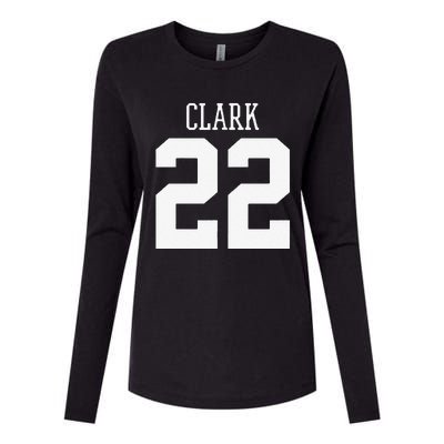 Funny Clark 22 Iowa Basketball Gift Womens Cotton Relaxed Long Sleeve T-Shirt