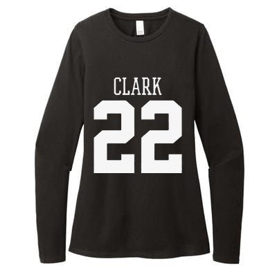 Funny Clark 22 Iowa Basketball Gift Womens CVC Long Sleeve Shirt