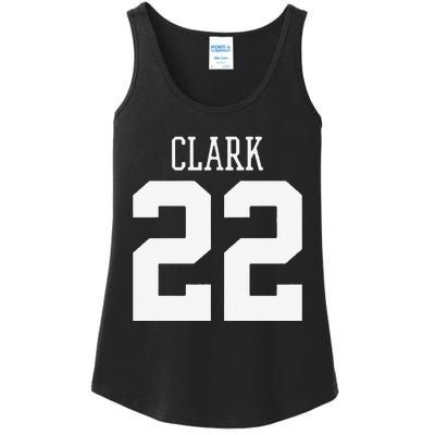 Funny Clark 22 Iowa Basketball Gift Ladies Essential Tank