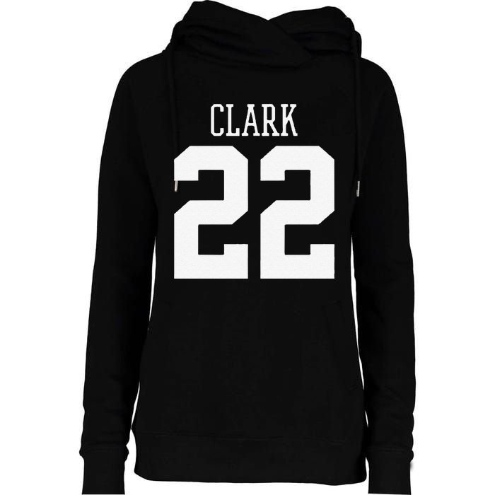 Funny Clark 22 Iowa Basketball Gift Womens Funnel Neck Pullover Hood