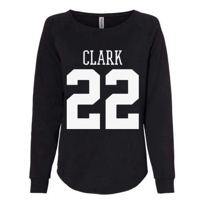 Funny Clark 22 Iowa Basketball Gift Womens California Wash Sweatshirt