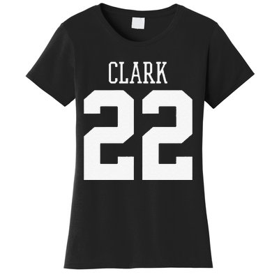 Funny Clark 22 Iowa Basketball Gift Women's T-Shirt