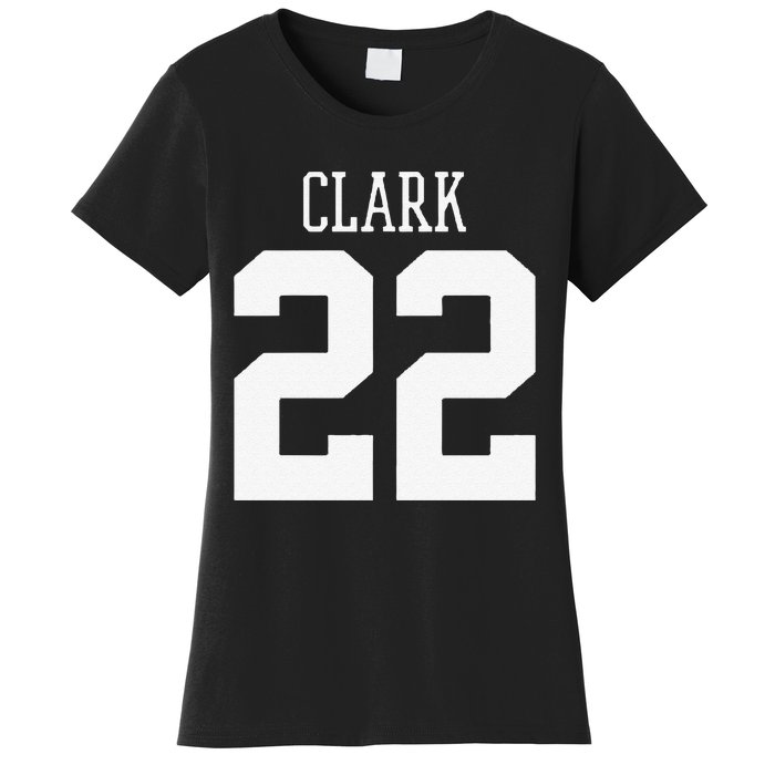 Funny Clark 22 Iowa Basketball Gift Women's T-Shirt