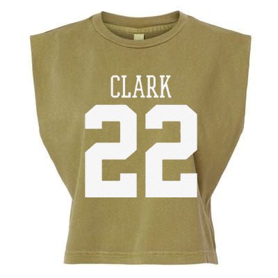 Funny Clark 22 Iowa Basketball Gift Garment-Dyed Women's Muscle Tee