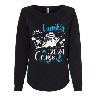 Family Cruise 2024 Making Memories Family Vacation Trip 2024  Womens California Wash Sweatshirt