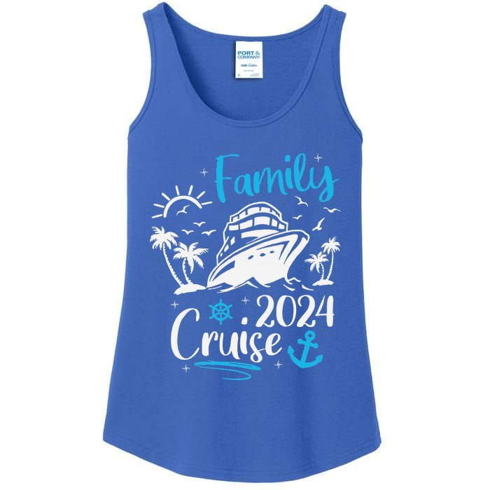 Family Cruise 2024 Making Memories Family Vacation Trip 2024  Ladies Essential Tank