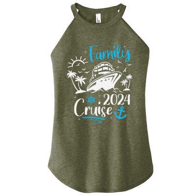 Family Cruise 2024 Making Memories Family Vacation Trip 2024  Women's Perfect Tri Rocker Tank