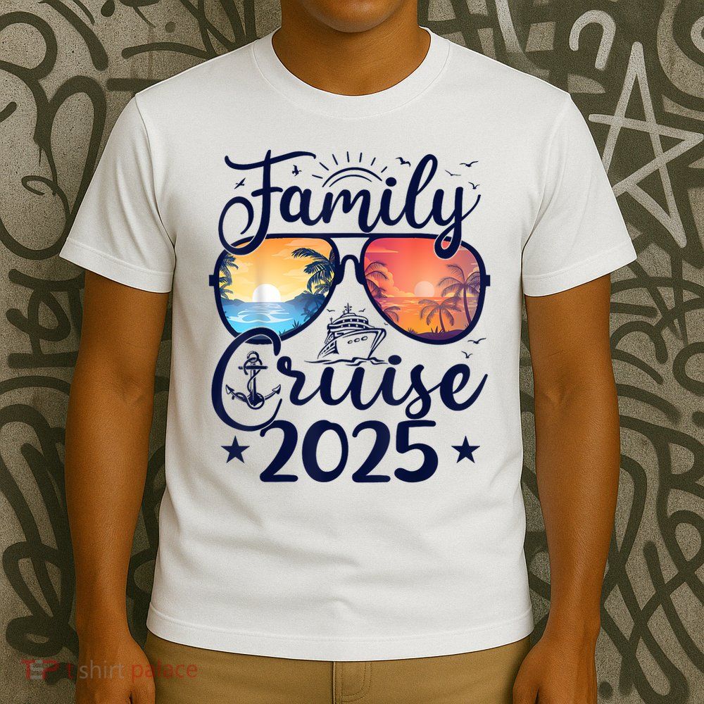 Family Cruise 2025 Summer Vacation Matching Family Cruise T-Shirt