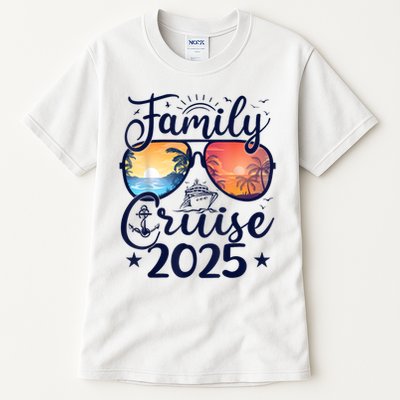 Family Cruise 2025 Summer Vacation Matching Family Cruise Tall T-Shirt