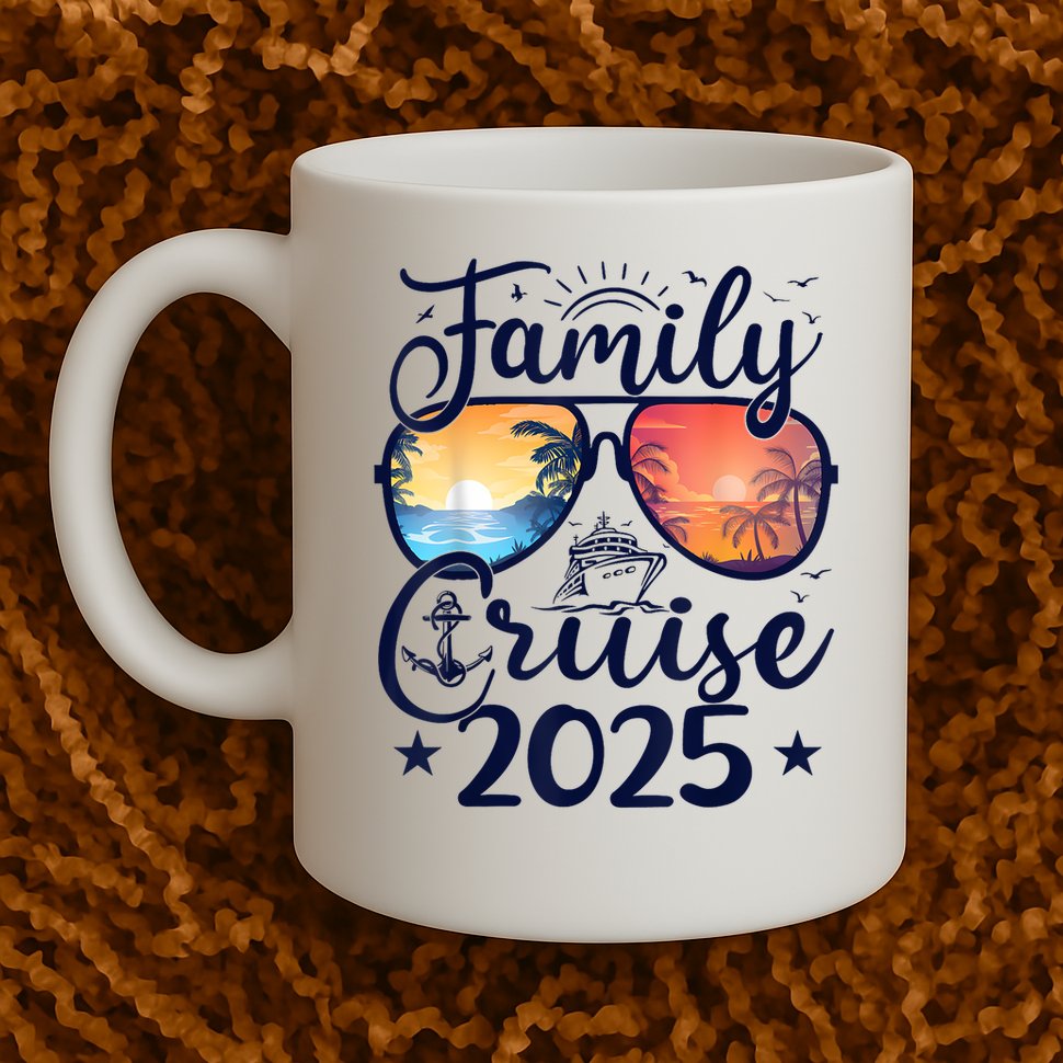 Family Cruise 2025 Summer Vacation Matching Family Cruise Mug