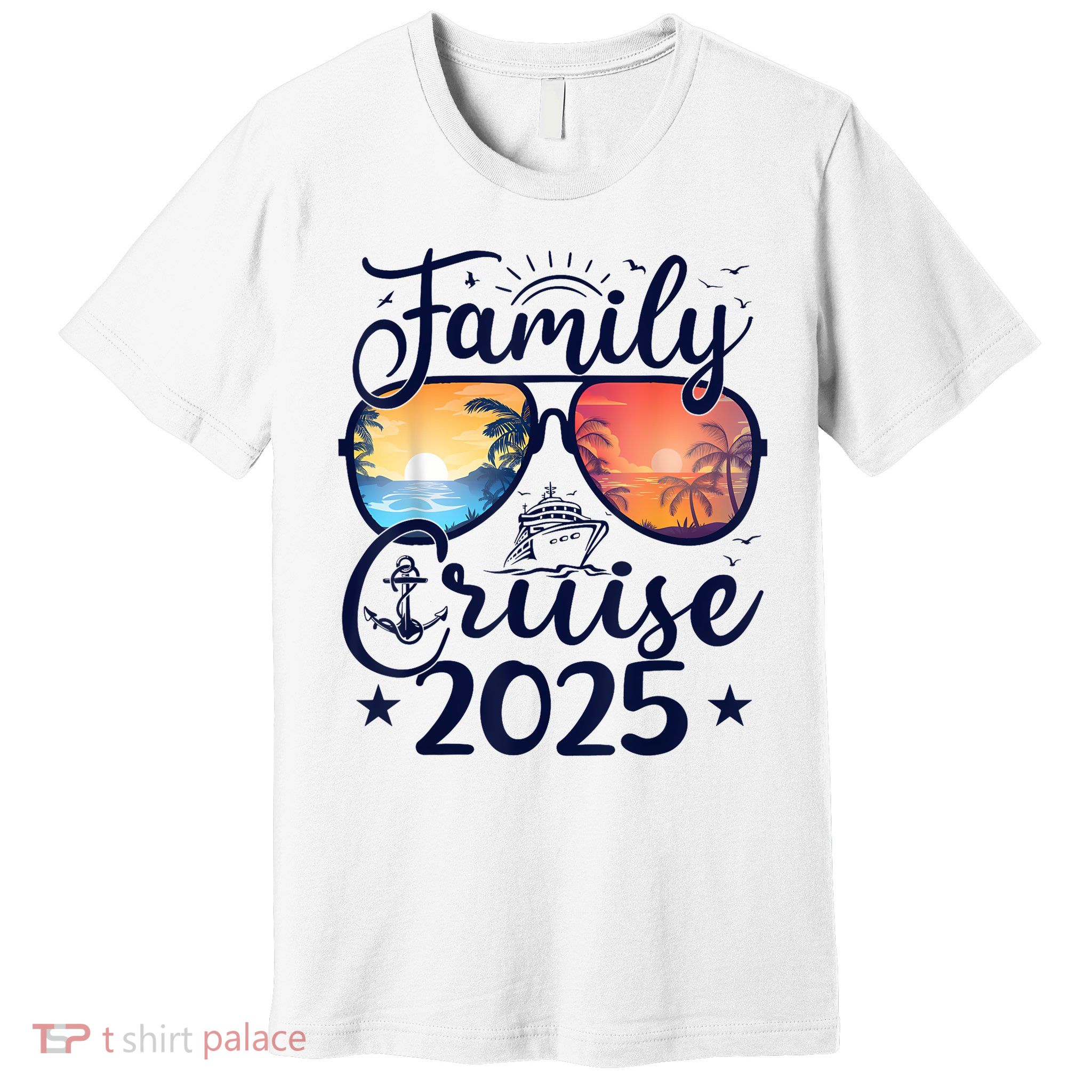 Family Cruise 2025 Summer Vacation Matching Family Cruise Premium T-Shirt