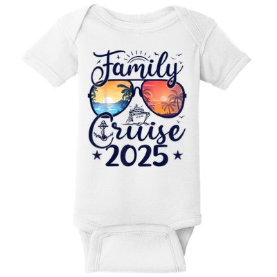 Family Cruise 2025 Summer Vacation Matching Family Cruise Baby Bodysuit