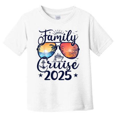 Family Cruise 2025 Summer Vacation Matching Family Cruise Toddler T-Shirt