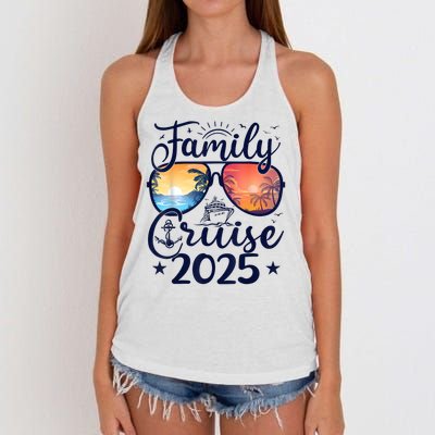 Family Cruise 2025 Summer Vacation Matching Family Cruise Women's Knotted Racerback Tank