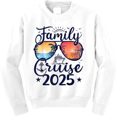 Family Cruise 2025 Summer Vacation Matching Family Cruise Kids Sweatshirt
