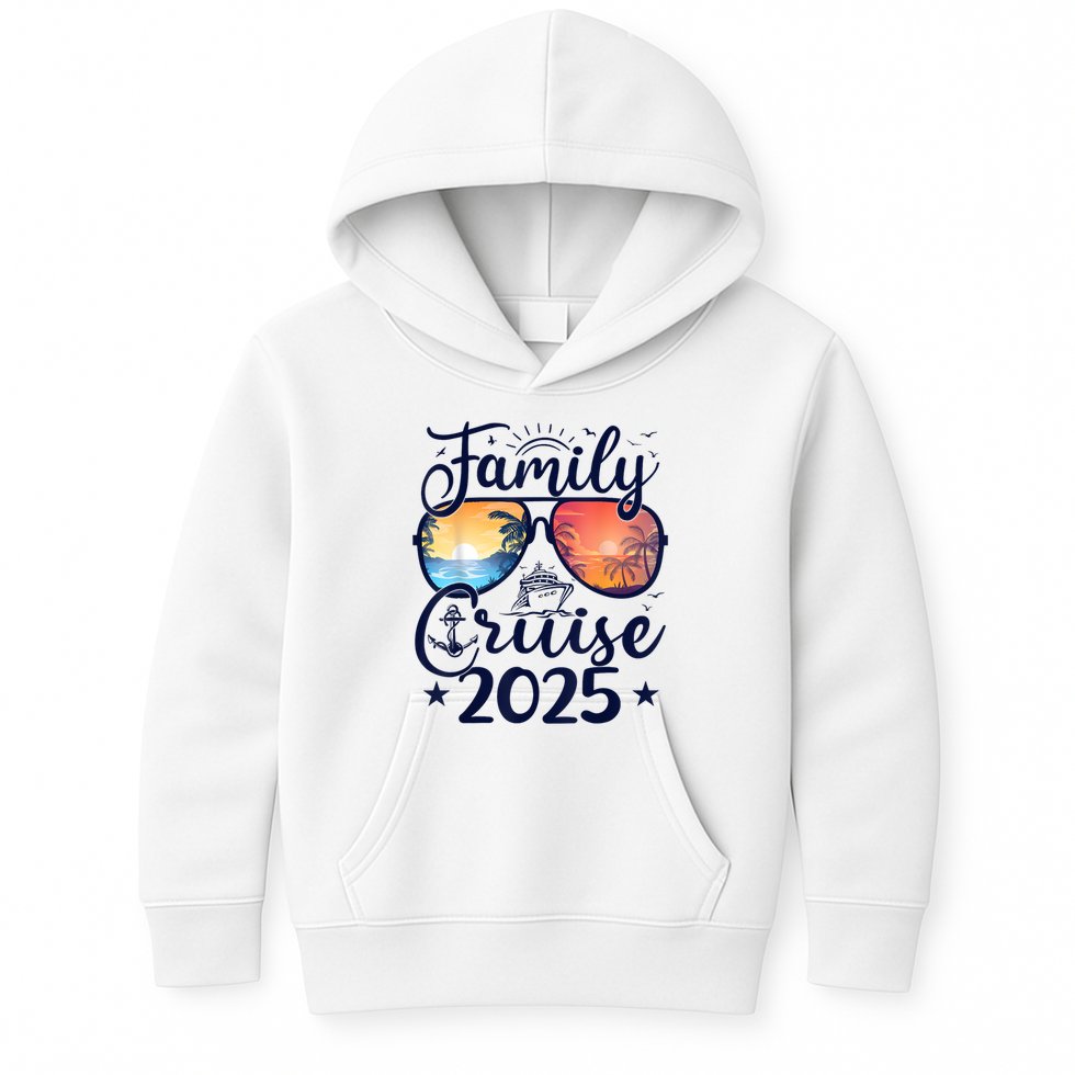 Family Cruise 2025 Summer Vacation Matching Family Cruise Kids Hoodie