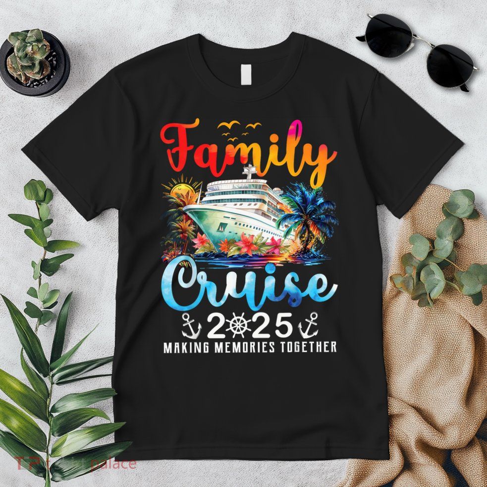 Family Cruise 2025 Vacation Trip Family Matching Cruise Ship Premium T-Shirt