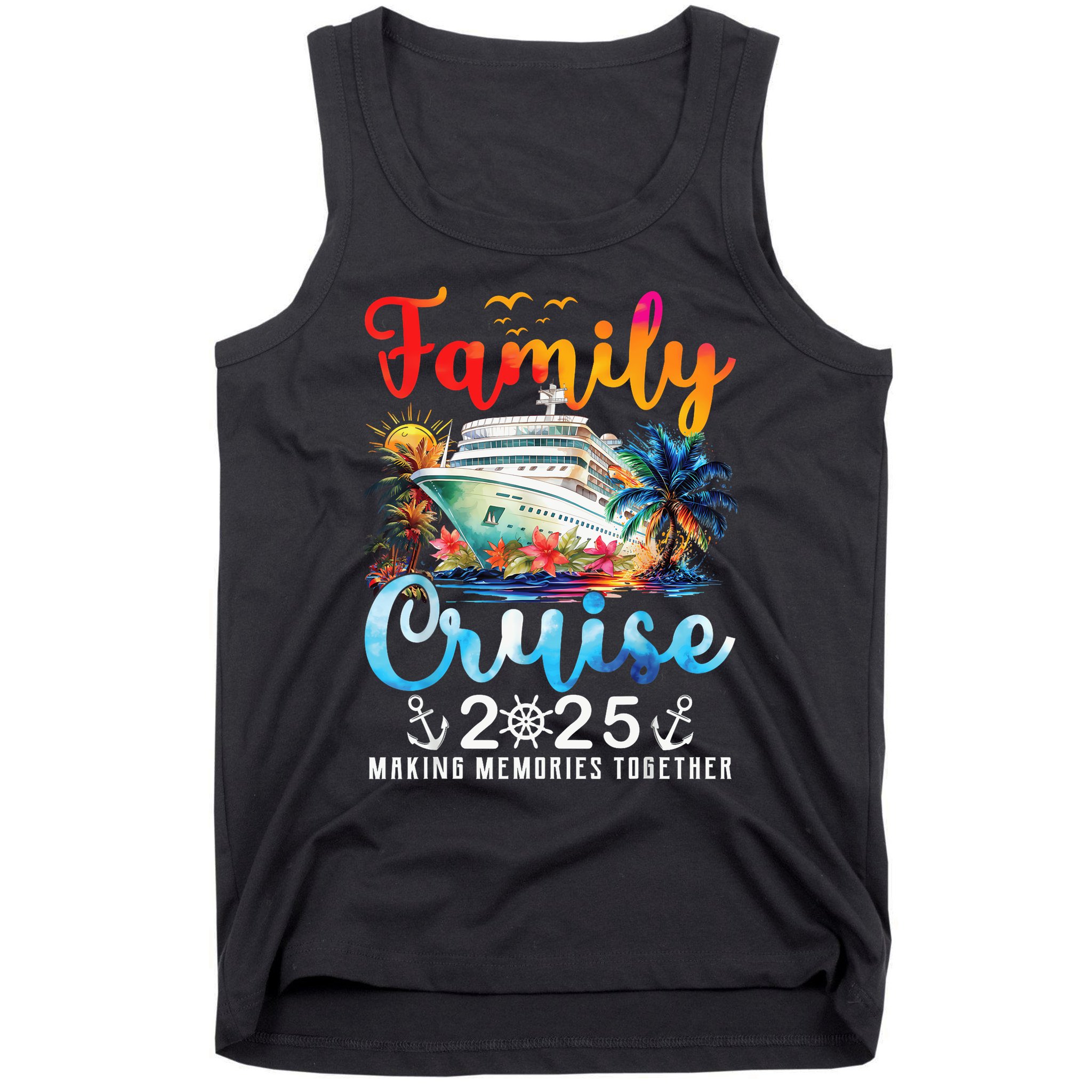 Family Cruise 2025 Vacation Trip Family Matching Cruise Ship Tank Top
