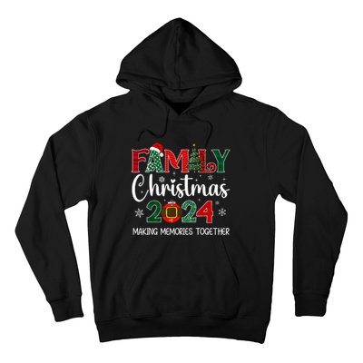 Family Christmas 2024 Matching Outfit Xmas Squad Santa Group Hoodie