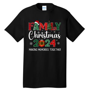 Family Christmas 2024 Matching Outfit Xmas Squad Santa Group Tall T-Shirt