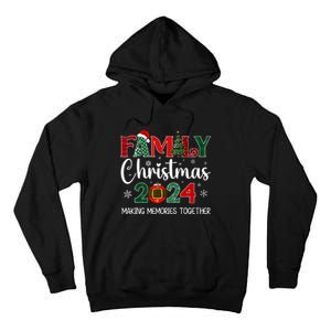 Family Christmas 2024 Matching Outfit Xmas Squad Santa Group Tall Hoodie