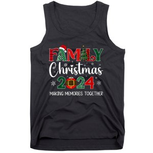 Family Christmas 2024 Matching Outfit Xmas Squad Santa Group Tank Top