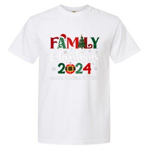 Family Christmas 2024 Matching Outfit Xmas Squad Santa Group Garment-Dyed Heavyweight T-Shirt